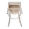 International Concepts Emily Bar Height Stool, 30" Seat Height, Unfinished S-6173 - alternate 7